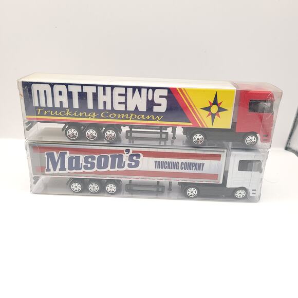 Swibco Trucking Company Toy Semi Truck Set of 10 New in package - Picture 7 of 13